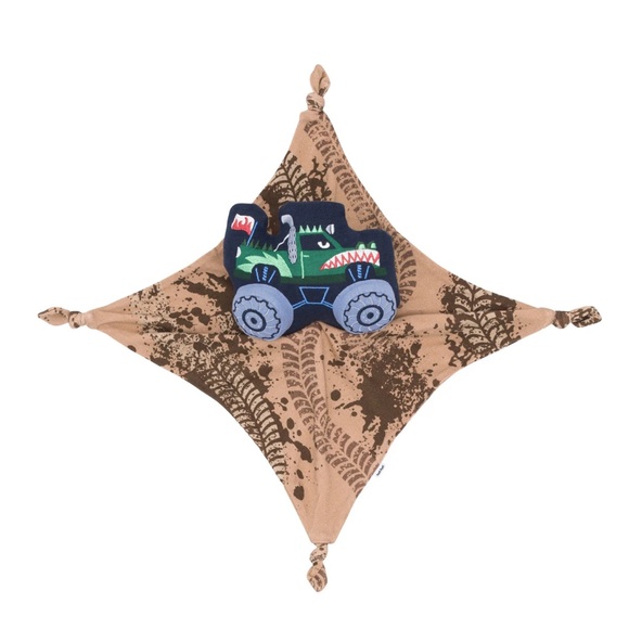 NWT Little Sleepies Monster Truck Lovey - Picture 3 of 3